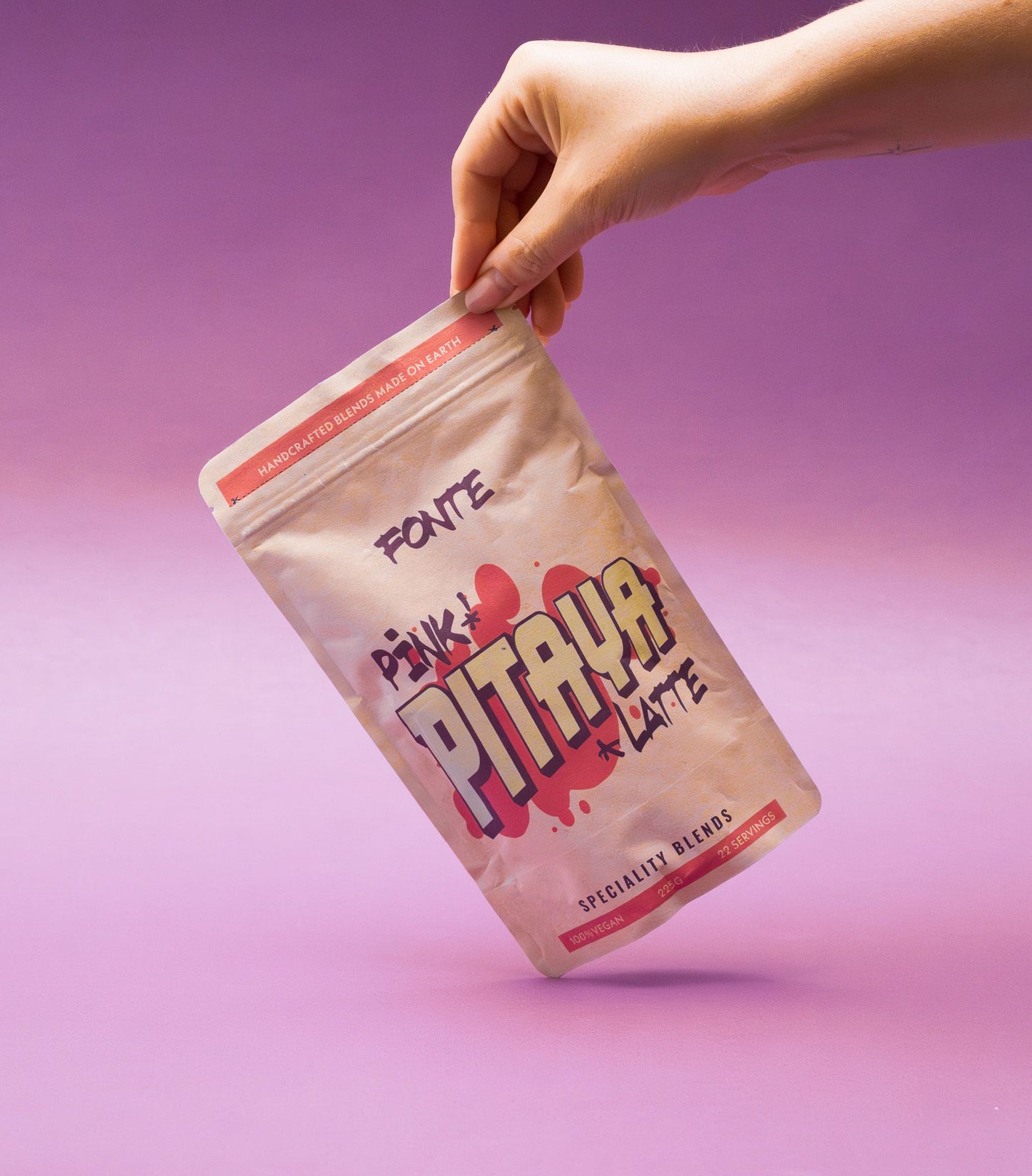 FONTE Pink Pitaya Latte