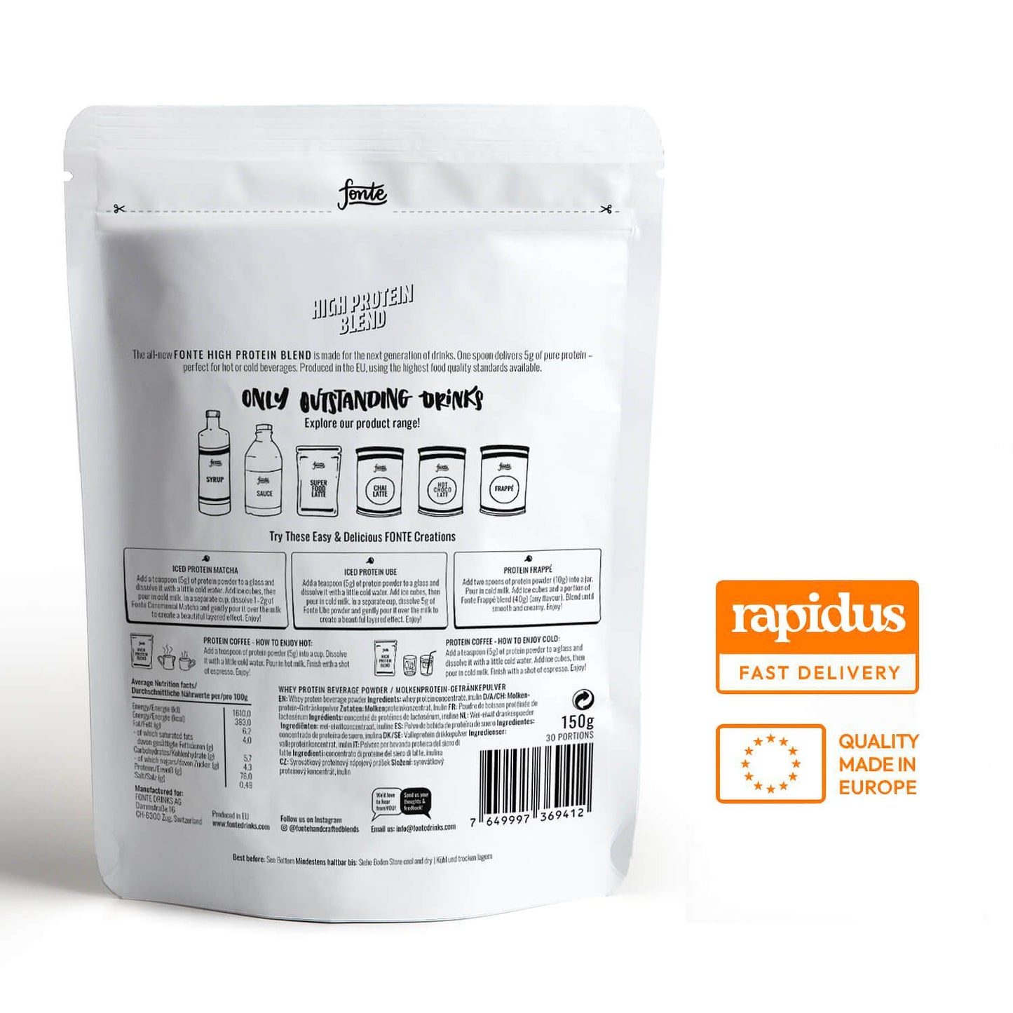 FONTE High Protein Blend