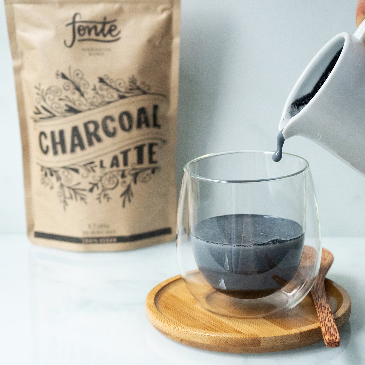 FONTE Charcoal Latte